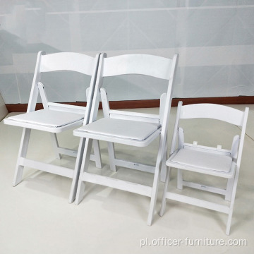 nowoczesne wyściełane krzesło składane na zewnątrz na wesela na imprezie